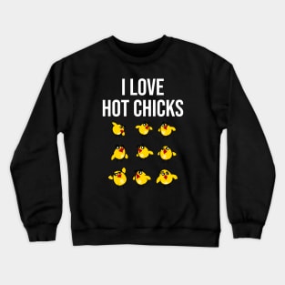 Funny Chicks Crewneck Sweatshirt